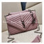 Yves Saint laurent crossbody boutique vip bag กระเป๋าสะพายไหล่ ดีไซน์ทรงสวยหรู พิเศษ แถมฟรี พวงกุญแจห้อยโลโก้ ดูแพงไปหมดจริงๆไอเท็มนี้ วัสดุหนังสังเคราะห์ลายคาร์เวีย เปิด-ปิดด้วยกระดุมแม่เหล็ก ภายในโล่งกว้าง แบ่งสัดส่วนไว้อย่างดี มาพร้อมหูจับในตัว และสายส