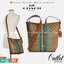 COACH C5641 VAL DUFFLE IN SIGNATURE CANVAS WITH STRIPE ใหม่ล่าสุด กระเป๋าทรงดัฟเฟิล คอลเลคชั่นยอดฮิต สวยโดดเด่น ทรงกระเป๋าไม่ซ้ำใคร แถมยังใส่ของได้จุใจไปอีก วัสดุหนังแคนวาสคุณภาพดี สลับหนังแท้ ด้านหลังมีช่องซิป กระเป๋ามีช่องซิปหลัก ภายในโล่งกว้าง สายสะพาย