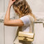 VIP 】CELINE TRIOMPHE SHOULDER BAG IN TRIOMPHE อีกหนึ่งผลงานการออกแบบของ Hedi Slimane ที่ได้ดึงเอาเอกลักษณ์ต่าง ๆ ของ CELINE ออกมาและทำการตีความหมายใหม่จนได้กระเป๋าเรียบหรูและดูทันสมัย ให้คุณเลือกสะพายในชีวิตประจำวันเข้ากับการแต่งตัวสบาย ๆ หรือจะสะพายออกงา