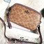 ของแท้ COACH 31542 SADIE CROSSBODY CLUTCH IN COLORBLOCK SIGNATURE CANVAS