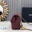 ORI หนังแท้ | Chanel Classic Flap Bag กระเป๋าสะพายรุ่นคลาสสิก สายประดับบอลโลโก้สวยหรูอะไหล่สีทองสวยงาม