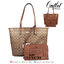 COACH F36658 REVERSIBLE CITY TOTE IN SIGNATURE CANVAS WITH POUCH