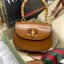 GUCCI BAMBOO 1947 JUMBO GG SMALL TOP HANDLE BAG กระเป๋าสะพายมือจับลายไม้ไผ่ เกรดออริ 1:1 สลับแท้ ใช้งานต่างประเทศได้