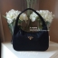 Prada nylon mini shoulder bag กระเป๋าถือหรือสะพายไหล่ size mini กำลังน่ารัก premium gift จาก prada วัสดุ nylon อะไหล่ทอง น้ำหนักเบา เปิดปิดด้วยซิป ใส่กระเป๋าสตางค์ใบสั้น, มือถือได้ทุกรุ่น ถือออกงานก็ดูดี