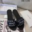 CHRISTIAN DIOR Sandals แตะ ชิค ชิล สวย หรู แมทส์ชุดง่าย ด้านบนลายผ้าแบรนด์
