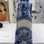 DIOR Book Tote Fluorescent Blue Toile de Jouy Reverse Embroidery เกรดออริจินอล ภาพสินค้าถ่ายจากงานขายจริงใช้งานต่างประเทศได้