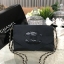 Chanel Envelope Cosmetic Bag With Chain VIP Gift With Purchase (GWP) VIP. gift แท้จาก Chanel Cosmetic Counter ดีไซน์รูปซองจดหมาย วัสดุ Nylon & Polyester 100% อยู่ทรงสวยอด้านหน้า ประดับโลโก้แบรนด์วิ๊งๆ สวยหรูดูดี เปิดปิดด้วยฝาปิด พร้อมซิปแบรนด์อะไหล่ทอง ซั