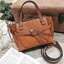 VIP 】LOEWE HANDBAG VIP GIFT WITH PURCHASE (GWP) กระเป๋าถือหรือสะพาย รุ่น Limited จาก LOEWE DUTYFREE วัสดุ Calfskin หนังแท้รูปทรงอานม้าสวยอยู่ทรงด้านหน้าตกแต่งด้วยสายหนัง (Belt) ประดับอะไหล่แบรนด์สีทองรูปกลอนประตูด้านข้างเป็น Signature ภายในโล่งกว้าง ใส่มื