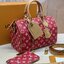 RUNWAY LV Speedy P9 Bandoulière 25 Soft Leather กระเป๋าสะพายสปีดี้รุ่นใหม่หรูหรา เกรดท็อปวีไอพี เกรดดีสุด 1:1 หนังแท้สวยงาม เก็บทุกรายละเอียด ใช้สลับแท้ ผ่านทุก ตม.