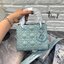 Mini Lady Dior Bag Cannage Calfskin with Diamond Motif 7" คือราชนิกุลมากแม่ความเลดี้ ดิออร์ที่เกินต้าน งานชนช้อปปังสุด ถือสลับแท้ไม่โป๊ะ