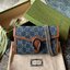 หนังแท้ Gucci Dionysus Mini Chain Bag In GG Jacquard Denim / Gucci Denim Dionysus / Gucci Dionysus Woc พร้อมส่งที่ไทย เกรดเทพออริจินอล กระเป๋าสะพายข้างเดนิมสลับหนังแท้เกรดดีที่สุด เกรดหนังดีที่สุดยิ่งใช้หนังยิ่งสวย โทนสีน่าใช้มากก มาในดีไซน์คลาสสิคเรียบหร