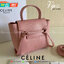 พรีเมี่ยมกิ๊ฟแท้ 100% 】รุ่นหนังแท้ CELINE PICO BELT BAG IN GRAINED CALFSKINAMAZONE ขนาดมินิ น่ารักสุดๆ PINK