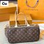 LV Neverfull Bandoulière Inside Out กระเป๋าสะพายทรงโท้ทใบใหญ่ กลับใช้ได้ 2 ด้านสุดคุ้ม ด้วยลายโมโนแกรมแคนวาส อีกด้านเป็นผ้าประทับลายสีเบจสวยโดดเด่นมากๆ