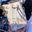 FENDI Mon Tresor Mini Leather Bucket Bag / FENDI Bucket Bag พร้อมส่ง กระเป๋าถือหรือสะพายข้างทรงบัคเก็ต ทรงขนมจีบ ลายแบรนด์ อะไหล่ทองหรูหรา