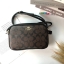 COACH MINI CROSSBODY BAGกระเป๋าสะพาน size mini วัสดุหนังลาย signature เปิด - ปิดด้วยซิป แบ่ง2 ช่องใหญ่ ภายในโล่ง ใส่ wallet สั้น มือถือได้ทุกรุ่น และของใช้จุกจิก พร้อมสายยาวถอด ปรับได้ค่ะ