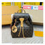 LV Montsouris PM Backpack กระเป๋าเป้ดีไซน์เรียบหรูเป็นเอกลักษณ์ จะถือหรือสะพายข้างก็สวยติดแกลม ขนาดกำลังสวยน่าใช้ตอบโจทย์แน่นอน