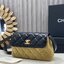 ORI หนังแท้ | Chanel Mini Flap Velvet Leather Bag กระเป๋าสะพาย ดีไซน์ทูโทนสุดไอคอนิก ฝาพับหนังตัวกระเป๋ากำมะหยี่โทนสีเบจ ตัดสีกันอย่างลงตัว สวยหรูโดดเด่น