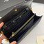 VIP GIFT 】หนังแท้ YSL WOC 9" Saint Laurent Chain Wallet Envelope Woc Monogram Black Leather Cross Body Bag กระเป๋าเงิน wallet on chain ที่มาพร้อมสายสะพายแบบโซ่ ขนาด 9” หนังวัวติดโลโก้ YSL มีทั้งอะไหล่เงิน ทอง และดำ ด้านในมีช่องซิป และช่องใส่การ์ด เรี