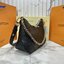 ORI หนังแท้ | LV Boulogne PM bag Monogram Empreinte leather กระเป๋าสะพายสุดไอคอนิกใช้งานได้หลายสไตล์ ประจำฤดูกาลในหนัง Monogram Empreinte มอบทางเลือกในการพกพาที่หลากหลายเช่นเดียวกับรุ่นแคนวาสดั้งเดิม