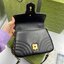 หนังแท้ GUCCI GG Marmont Mini Shoulder Bag / GG MARMONT MINI LEATHER พร้อมส่งที่ไทย งานหนังแท้ทั้งใบ สีดำคลาสสิก ใช้ได้ทุกโอกาส เป็นสีที่เข้าได้รับทุกชุด ทุกไลฟสไตส์ ภาพสินค้าถ่ายจากงานขายจริง ใช้งานต่างประเทศได้