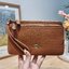 COACH DOUBLE ZIP WALLET IN SIGNATURE CANVAS / C5576 / C5610 / C7313 พร้อมส่ง 8 สี ใหม่ล่าสุด คอล 2023 กระเป๋าคล้องมือใบใหญ่ ดีไซน์ใหม่เล่นระดับ เพิ่มลูกเล่นและดีเทลให้ดูน่าใช้ยิ่งขึ้น