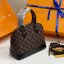 LV Alma BB Damier Ebene Handbag กระเป๋าถือสะพาย เกรดออริ 1:1 ใช้งานต่างประเทศได้