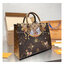 LV ONTHEGO Catogram Capsule Collection by Grace Coddington / LV CARRYALL TOTE กระเป๋าทรงโท้ทลายใหม่ น้องหมาน่ารัก น่าใช้ จุได้แบบจุกๆ ภายในโล่งกว้าง ภาพถ่ายจากงานจริง พร้อมส่ง