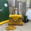 10 สี ORI หนังแท้ | GOYARD Saïgon Souple Mini Bag 20cm กระเป๋าถือ/สะพายดีไซน์หูจับไม้เป็นเอกลักษณ์ที่สวยหรูหราสง่างาม