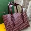 7 สี ORI หนังแท้ | GOYARD Goyardine Sac Marie Galante 35cm / Goyard Tote Bag กระเป๋าสะพายทรงโท้ท พร้อมหูจับใช้งานง่าย ภายในโล่งกว้าง หรูหราลงตัว