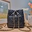 Chanel small backpack กระเป๋าสะพายหลังใบเล็ก โลหะสีทอง ดีไซน์ 2023 น้องน่ารักตะโกนม้าก!! กับกระเป๋าทรงเป้ ขนาดน่ารักน่าใช้ ดีเทลดีงาม มีใบลูกติดในตัวกระเป๋า สะดวกใช้สุดๆ
