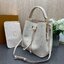 ORI หนังแท้ | LV NeoNoe MM Bucket bag Monogram Flower กระเป๋าสะพายทรงบัคเก็ต ลาย Monogram Flower โดดเด่นเพิ่มสไตล์ มีเสน่ห์ชวนหลงใหล