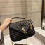 Saint Laurent medium College quilted leather shoulder bag