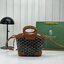ORI หนังแท้ | Goyard Beluga Mini Bag กระเป๋าสะพายทรงบัคเก็ต พร้อมหูจับในตัว สะดวกใช้งาน ด้านในเป็นผ้าดีไซน์ผูก เพิ่มความน่ารักน่าใช้ สวยมากค่ะ