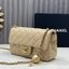 ORI หนังแท้ | Chanel Classic Flap Bag กระเป๋าสะพายรุ่นคลาสสิก สายประดับบอลโลโก้สวยหรูอะไหล่สีทองสวยงาม