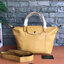 LONGCHAMP LE PLIAGE CUIR TOP HANDLE BAG S รุ่น 1512 กระเป๋าถือขนาดกำลังดี วัสดุหนังแกะ Metis