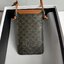 CELINE PHONE POUCH WITH FLAP IN TRIOMPHE CANVAS AND LAMBSKIN กระเป๋าใส่โทรศัพท์ เกรดท็อปออริจินอล 1:1 สลับแท้