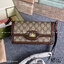 GUCCI Luce Mini Crossbody GG Canvas Bag กระเป๋าสะพายดีไซน์วินเทจ รุ่นฮิตในตำนาน ดีไซน์ร่วมสมัยสวยเรียบหรู สะพายง่ายไม่เจ็บไหล่ รูปทรงดีไซน์ร่วมสมัย