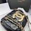 Chanel 24C bag / CHANEL WITH CHAIN / CHANEL Casual Style กระเป๋าสะพายหนังนิ่มลื่นเงาสวย Plain Leather Party Style Office Style เกรดออริ ใช้งานต่างประเทศได้