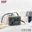 DIOR Mini 30 Montaigne Beauty Case Jacquard Oblique blue กระเป๋าถือ/สะพาย ใส่เครื่องสำอางค์ทรงกล่องสวย ใช้เป็น everyday bag ได้ทุกวัน พกของสำคัญก็ยังได้ ดีไซน์เป็นเอกลักษณ์