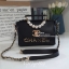 CHANEL VIP GIFT SHOULDER BAG รุ่น LIMITED จากงาน VIP GIFT(GWP) **มันดียยยย์มากแม่ ของแท้100% วัสดุหนังคาเวียร์เต็มใบ ด้านหน้าประดับโลโก้ทองสุดหรู ประดับสายร้อยลูกปัด CHANEL ฝากระเป๋่เปิดปิดด้วยกระดุมแป้กหมุน ด้านในรูดซิปอีกชั้น ช่องใหญ่กว้าง ด้านนึงเป็นช่