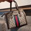 GUCCI Ophidia Small GG Tote Bag GC CLASSIC SMALL TOTE BAG WITH GWP กระเป๋าถือ/สะพาย อีกรุ่นหายาก ที่คงความสวยคลาสสิค และเรียบหรู วัสดุหนังแคนวาส ดีไซน์แถบคาดโดดเด่น รูปทรงสวยน่าใช้มากๆ สะพายขับผิว เปิด-ปิดกระเป๋าด้วยซิป หัวซิปตัว G อะไหล่สีทอง ภายในโล่งกว