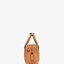 M.C.M SMALL E/W SOFT BERLIN CROSSBODY IN VISETOS ไอเท็มใหม่ในดีไซน์ทรงกระเป๋าเดินทางแบบคลาสสิค ย่อส่วนมาให้ใช้งานได้แบบสบายๆ พกพาสะดวก แมทช์ได้ทุกสไตล์ ใช้ได้แบบ unisex ใช้งานง่ายด้วยหูจับในตัว และซิปหลัก อะไหล่สีดำดูมีมิติตัดกับสีน้ำตาลคอนยัคได้เป็นอย่าง