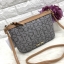 CALVIN KIEIN MINI CROSSBODY BAG กระเป๋าสะพาย size mini น่ารัก วัสดุหนังลายแบรนด์รอบใบ ด้านหน้าประกับ l0go brand อะไหล่ทอง เปิดปิดกระเป๋าแบบซิป ภายในโล่ง ใส่ธนบัตร, bookbank, มือถือได้ทุกรุ่น สายสะพาย เป็นหนังนิ่มสะพายสบาย ใบนี้ classic ตลอดกาลค่ะ