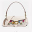 ของแท้ 💯% COACH 627 TABBY SHOULDER BAG 26 IN SIGNATURE CANVAS WITH FLORAL EMBROIDERY