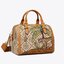 TORY BURCH T MONOGRAM JACQUARD EMBROIDERED DUFFLE คอลใหม่ล่าสุด สวยพร้อมเสิร์ฟแบบไม่ต้องรอพรีฯ ลายโมโนแกรมสุดคลาสสิคที่ถูกดีไซน์รังสรรค์ด้วยงานปักสุดชิค น่าใช้ใจฟูแค่แรกเห็น!! วัสดุ jacquard woven สลับหนังแท้ หูจับในตัว และพร้อมไปเลยกับสายสะพายข้าง ที่จะถ