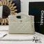 ORI หนังแท้ | Chanel 24S 31 Mini Clutch with Chain กระเป๋าสะพายดีไซน์น่ารัก ใบเล็กพร้อมสายโซ่ หูจับในตัว สวยเรียบหรู