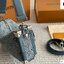 LV Side Trunk Monogram Denim Bag กระเป๋าสะพายทรงกล่องเดนิมซีดสไตล์วินเทจ ปั้มนูนโลโก้ลายโมโนแกรม ไอเท็มหรูหราย้อนยุค ผสมผสานความทันสมัย รูปทรงกล่องสัดส่วนสวยลงตัว