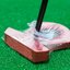 NEW LAB GOLF DF3 RED ALIGNMENT MARK: NN LENGTH: 34″ LIE ANGLE: 69 PUTTER - MATTE BLACK PREMIUM STEEL SHAFT - PRESS PISTOL 2 DEGREE WHITE GRIP