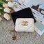 พรีเมี่ยมกิ๊ฟแท้ 100% 】CHANEL SHORT WALLET สีขาวครีม ~~ ครบชุดเซ็ตของขวัญ♡♡ กับ กระเป๋าสตางค์ใบสั้น แนะนำรุ่นนี้คะ งานพรีเมี่ยมกิ้ฟท์จากเค้าเตอร์ต่างประเทศ **ทรงน่ารักกก หนังเรียบ