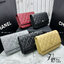 ORI หนังแท้ | CHANEL Woc Wallet on Chain 18cm กระเป๋าสะพายทรงวอคดีไซน์แบ่งช่องด้านในเป็นกระเป๋าสตางค์ รุ่นยอดนิยม หรูหราระดับตำนาน สวยงามเหนือกาลเวลา